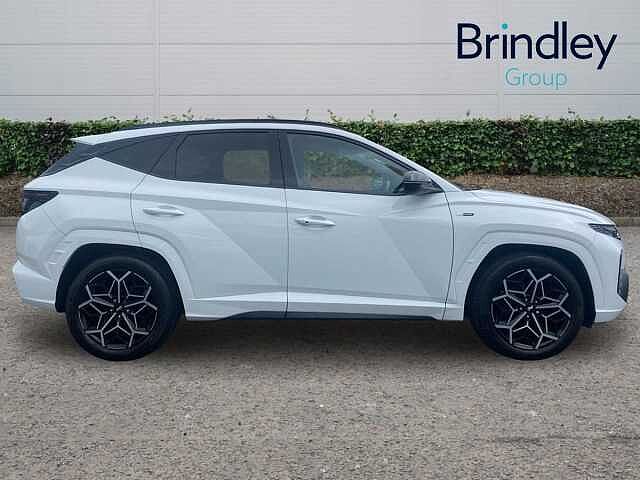 Hyundai TUCSON 1.6 TGDi N Line S 5dr 2WD Polar White
