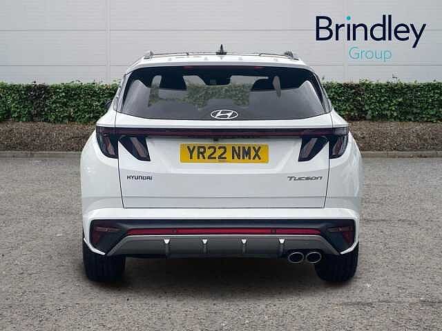 Hyundai TUCSON 1.6 TGDi N Line S 5dr 2WD Polar White
