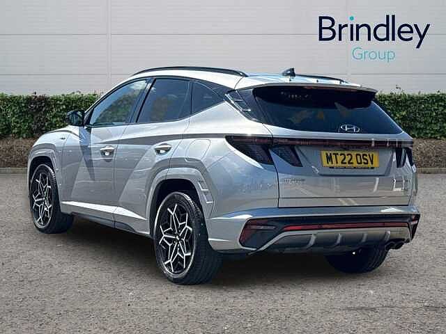 Hyundai TUCSON 1.6 TGDi Hybrid 230 N Line S 5dr 2WD Auto Shimmering Silver