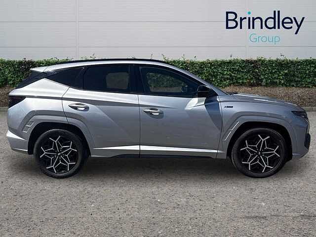 Hyundai TUCSON 1.6 TGDi Hybrid 230 N Line S 5dr 2WD Auto Shimmering Silver