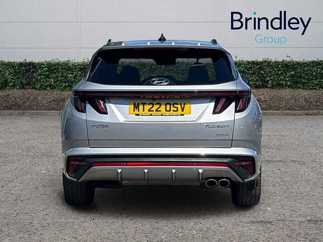 Hyundai TUCSON 1.6 TGDi Hybrid 230 N Line S 5dr 2WD Auto Shimmering Silver