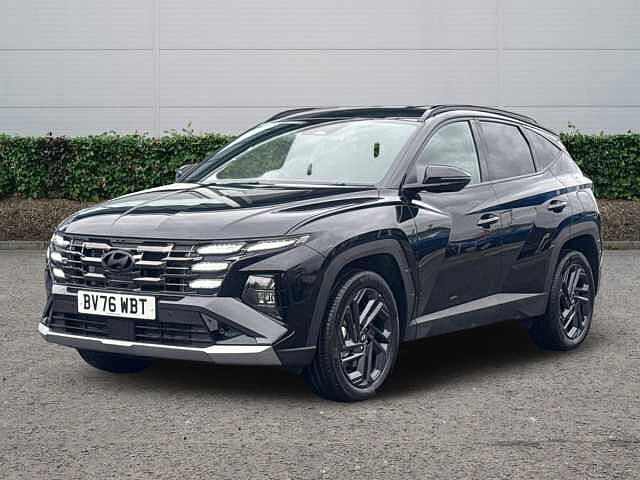 Hyundai TUCSON 1.6T 239 Hybrid Black Line 5dr Auto Abyss Black
