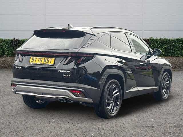 Hyundai TUCSON 1.6T 239 Hybrid Black Line 5dr Auto Abyss Black
