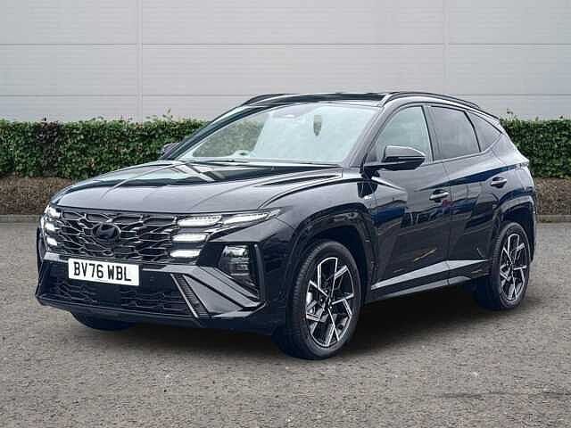 Hyundai TUCSON 1.6T 239 Hybrid N Line Edition 5dr Auto Abyss Black