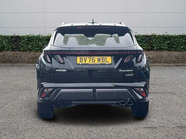 Hyundai TUCSON 1.6T 239 Hybrid N Line Edition 5dr Auto Abyss Black