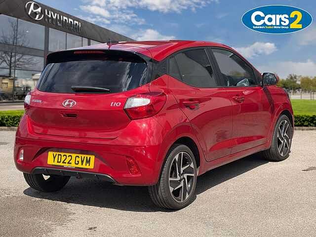 Hyundai I10 1.2 MPi Premium 5dr Auto Red
