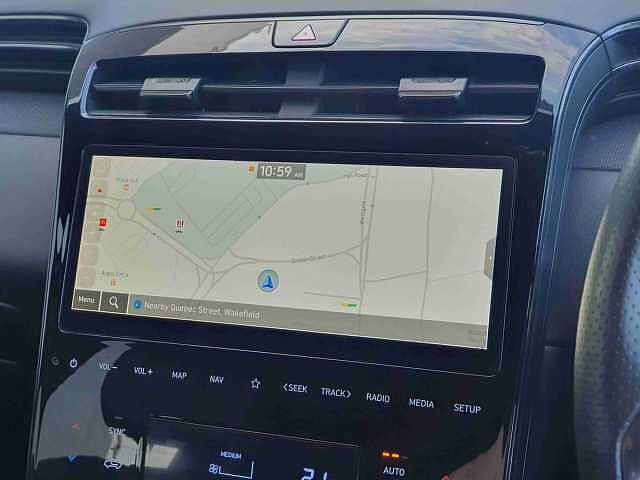 Hyundai TUCSON 1.6 TGDi Hybrid 230 N Line S 5dr 2WD Auto White