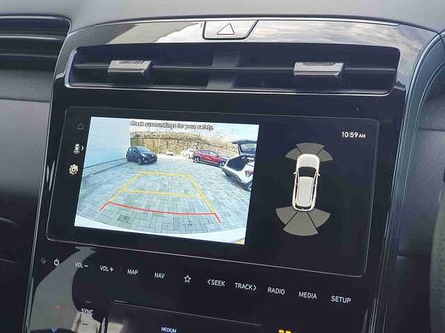 Hyundai TUCSON 1.6 TGDi Hybrid 230 N Line S 5dr 2WD Auto White