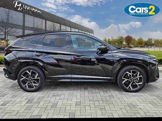 Hyundai TUCSON 1.6T Hybrid N Line 5dr Auto Black