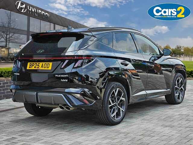 Hyundai TUCSON 1.6T Hybrid N Line 5dr Auto Black