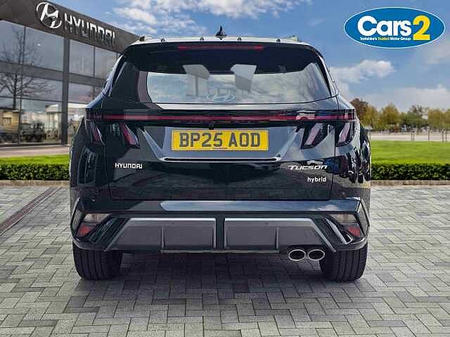 Hyundai TUCSON 1.6T Hybrid N Line 5dr Auto Black