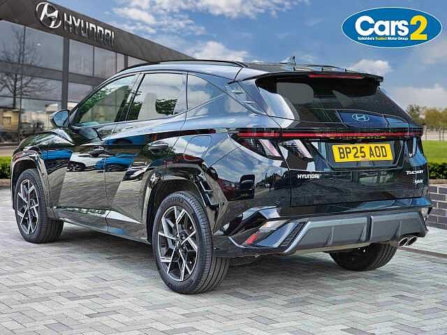Hyundai TUCSON 1.6T Hybrid N Line 5dr Auto Black