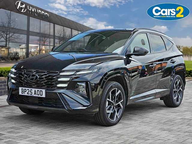 Hyundai TUCSON 1.6T Hybrid N Line 5dr Auto Black