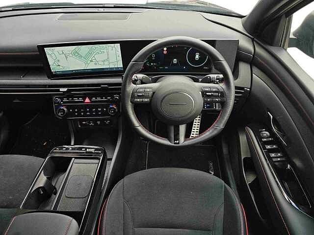Hyundai TUCSON 1.6T 239 Hybrid N Line 5dr Auto Black