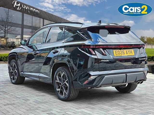 Hyundai TUCSON 1.6T 239 Hybrid N Line 5dr Auto Black