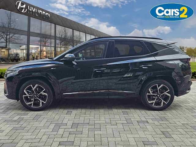 Hyundai TUCSON 1.6T 239 Hybrid N Line 5dr Auto Black