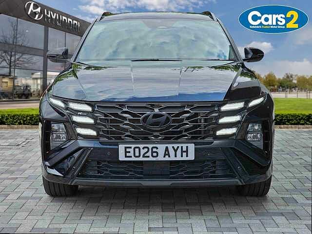 Hyundai TUCSON 1.6T 239 Hybrid N Line 5dr Auto Black