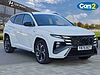 Hyundai TUCSON 1.6T Hybrid N Line 5dr Auto White