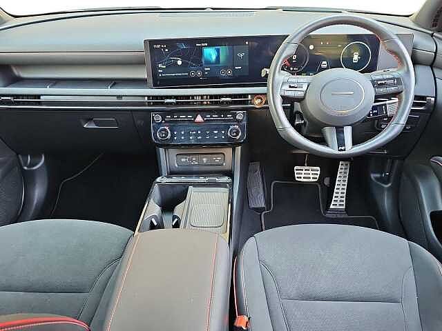 Hyundai TUCSON 1.6T 239 Hybrid N Line S 5dr Auto Silver