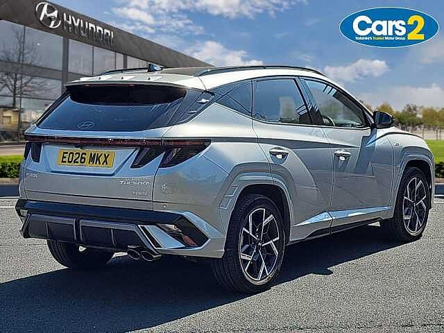 Hyundai TUCSON 1.6T 239 Hybrid N Line S 5dr Auto Silver