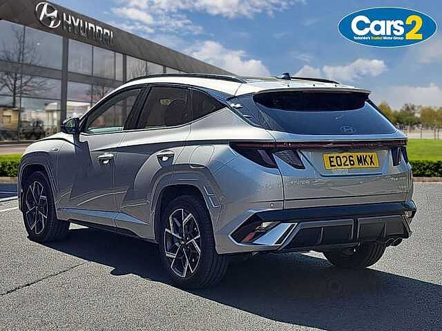Hyundai TUCSON 1.6T 239 Hybrid N Line S 5dr Auto Silver
