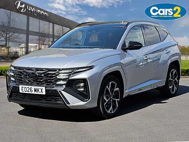 Hyundai TUCSON 1.6T 239 Hybrid N Line S 5dr Auto Silver