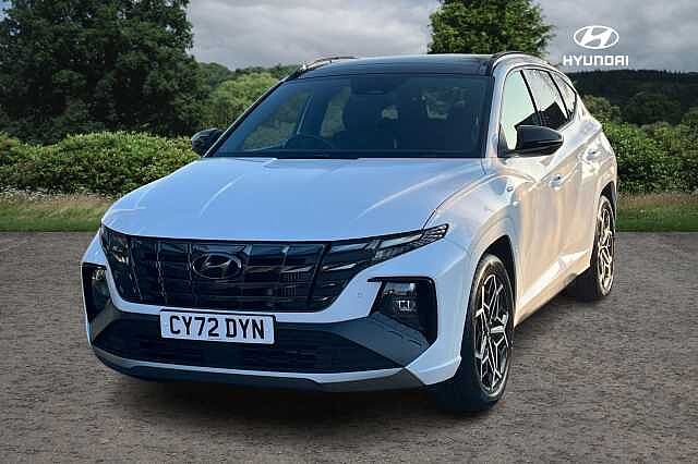 Hyundai TUCSON T-GDI N LINE S DCT MHEV Atlas White