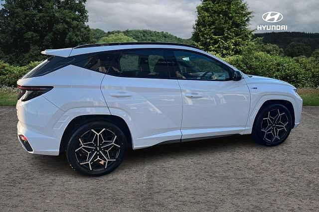 Hyundai TUCSON T-GDI N LINE S DCT MHEV Atlas White