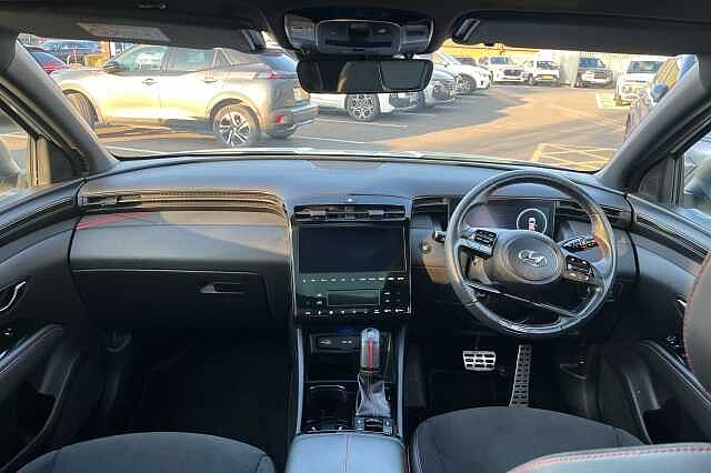 Hyundai TUCSON T-GDI N LINE S DCT MHEV Atlas White