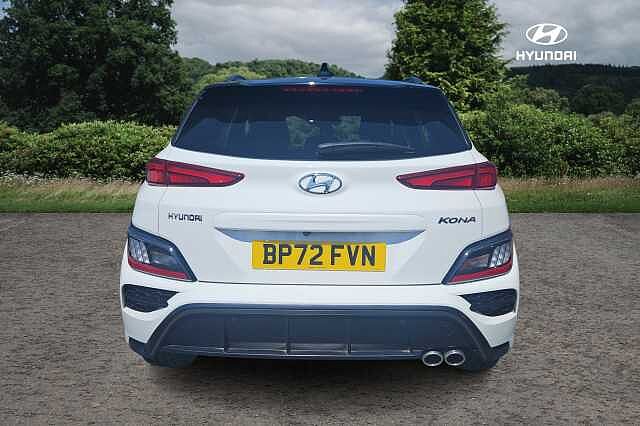 Hyundai KONA T-GDI N LINE MHEV Atlas White