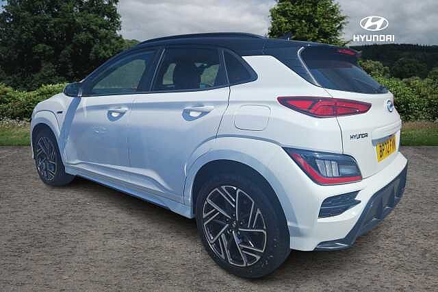 Hyundai KONA T-GDI N LINE MHEV Atlas White
