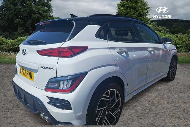 Hyundai KONA T-GDI N LINE MHEV Atlas White