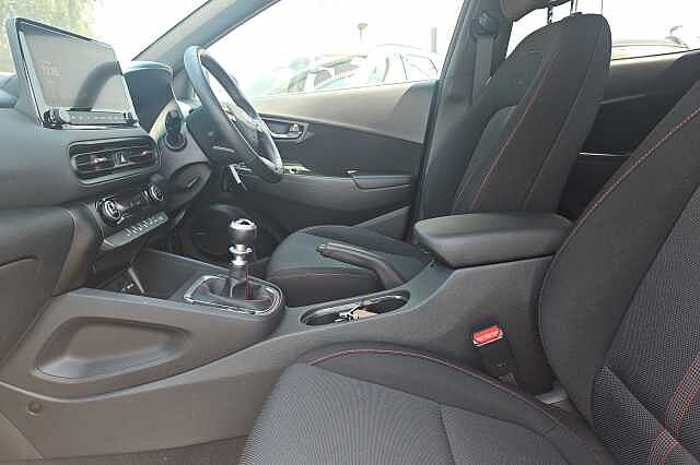 Hyundai KONA T-GDI N LINE MHEV Atlas White