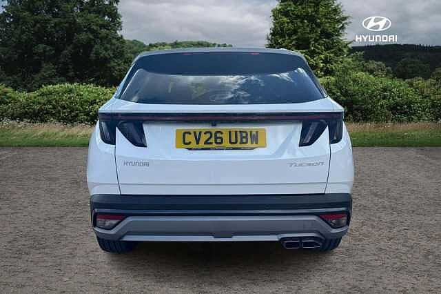 Hyundai TUCSON 1.6T 150 Black Line 5dr Atlas White