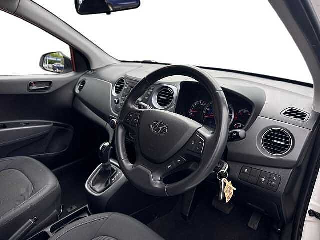 Hyundai I10 1.2 Se Hatchback 5Dr Petrol Auto Euro 6 (87 Ps) Polar White