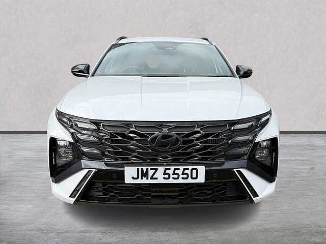 Hyundai TUCSON 1.6T 239 Hybrid N Line 5Dr Auto White