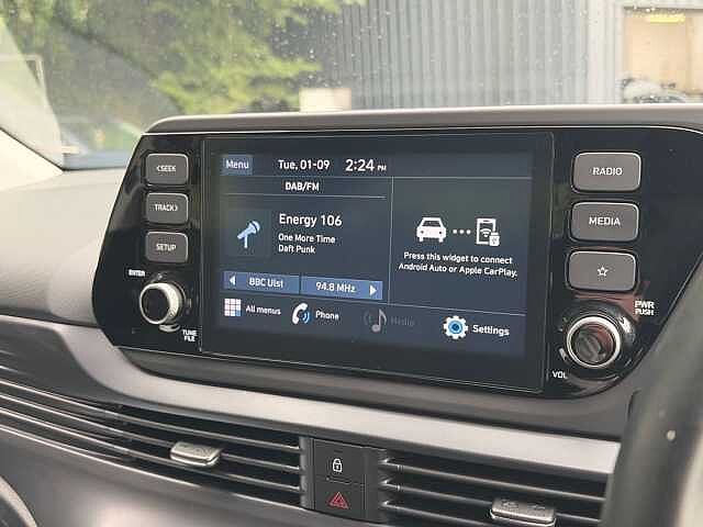 Hyundai I20 1.0 T-Gdi Mhev Se Connect Hatchback 5Dr Petrol Hybrid Dct Euro 6 (S/S) (100 Ps) Intense Blue