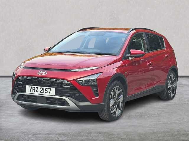 Hyundai BAYON 1.0 T-Gdi Mhev Premium Suv 5Dr Petrol Hybrid Manual Euro 6 (S/S) (120 Ps) Dragon Red