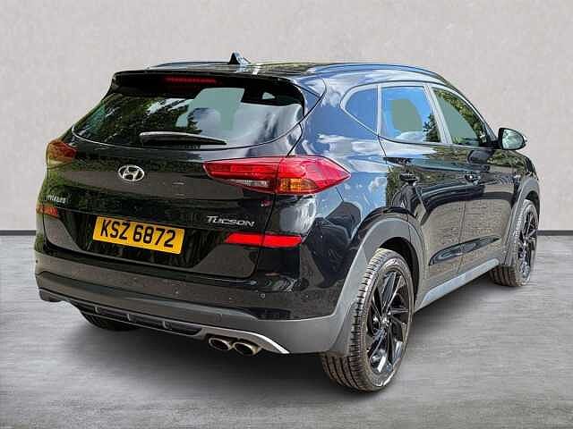 Hyundai TUCSON 1.6 Crdi Mhev N Line Suv 5Dr Diesel Hybrid Manual Euro 6 (S/S) (136 Ps) Phantom Black