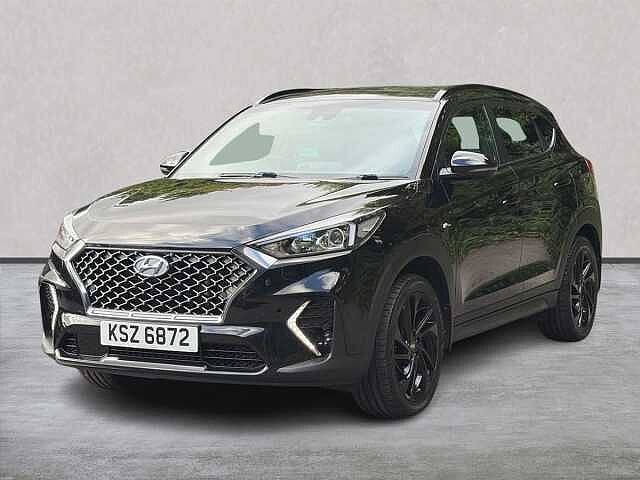 Hyundai TUCSON 1.6 Crdi Mhev N Line Suv 5Dr Diesel Hybrid Manual Euro 6 (S/S) (136 Ps) Phantom Black