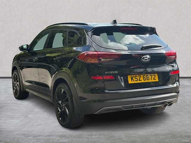Hyundai TUCSON 1.6 Crdi Mhev N Line Suv 5Dr Diesel Hybrid Manual Euro 6 (S/S) (136 Ps) Phantom Black
