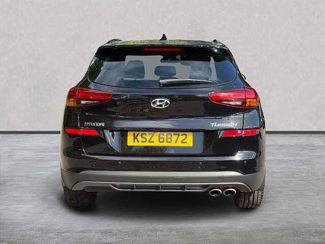Hyundai TUCSON 1.6 Crdi Mhev N Line Suv 5Dr Diesel Hybrid Manual Euro 6 (S/S) (136 Ps) Phantom Black