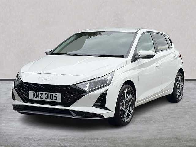 Hyundai I20 1.0 T-Gdi Tech Line Hatchback 5Dr Petrol Manual Euro 6 (S/S) (90 Ps) Solid - Atlas White