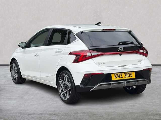 Hyundai I20 1.0 T-Gdi Tech Line Hatchback 5Dr Petrol Manual Euro 6 (S/S) (90 Ps) Solid - Atlas White