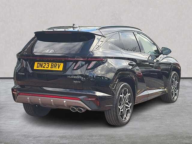 Hyundai TUCSON 1.6 H T-Gdi N Line S Suv 5Dr Petrol Hybrid Auto Euro 6 (S/S) (230 Ps) Abyss Black