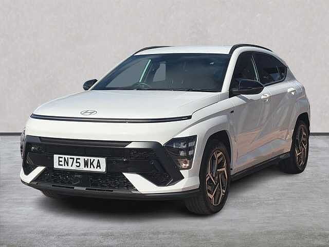 Hyundai KONA 1.6 H-Gdi N Line Suv 5Dr Petrol Hybrid Dct Euro 6 (S/S) (138 Ps) White