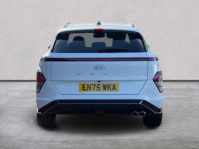 Hyundai KONA 1.6 H-Gdi N Line Suv 5Dr Petrol Hybrid Dct Euro 6 (S/S) (138 Ps) White