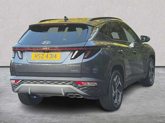 Hyundai TUCSON 1.6 H T-Gdi Premium Suv 5Dr Petrol Hybrid Auto Euro 6 (S/S) (230 Ps) Dark Knight Grey
