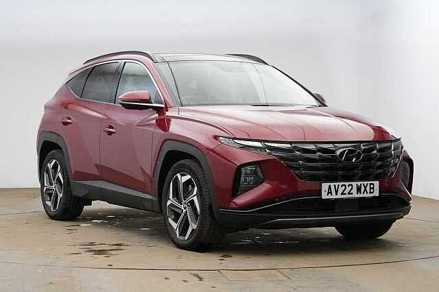 Hyundai TUCSON 1.6 TGDi Hybrid 230 Premium 5dr 2WD Auto White