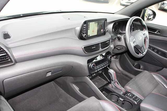 Hyundai TUCSON 1.6 TGDi 177 N Line 5dr 2WD DCT Black